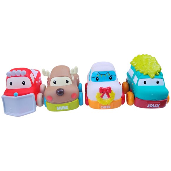 Infantino Go Gaga! Christmas Shine Cheers Joy Truck Tree Reindeer Car Toy - Picture 1 of 5